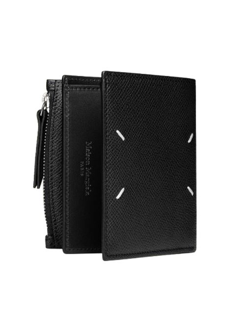 portafoglio four stitches unisex nero MAISON MARGIELA | SA1UI0020 P4745T8013